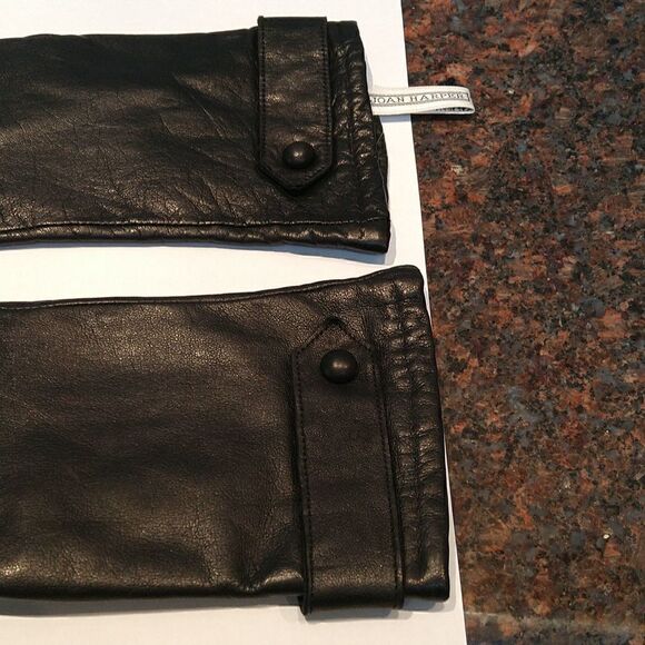 Joan Harper Vegan Leather Gloves. - Picture 2 of 4